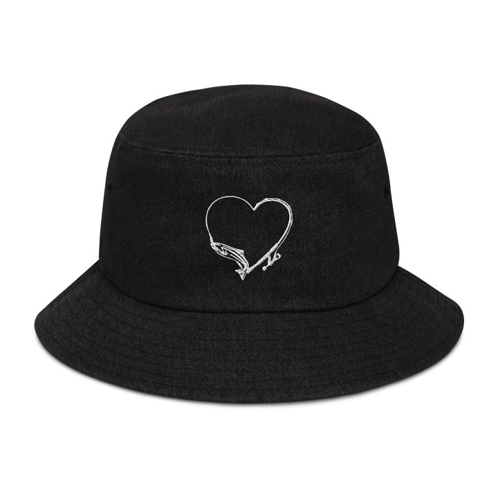 Heartbeat Denim Bucket Hat product image (1)
