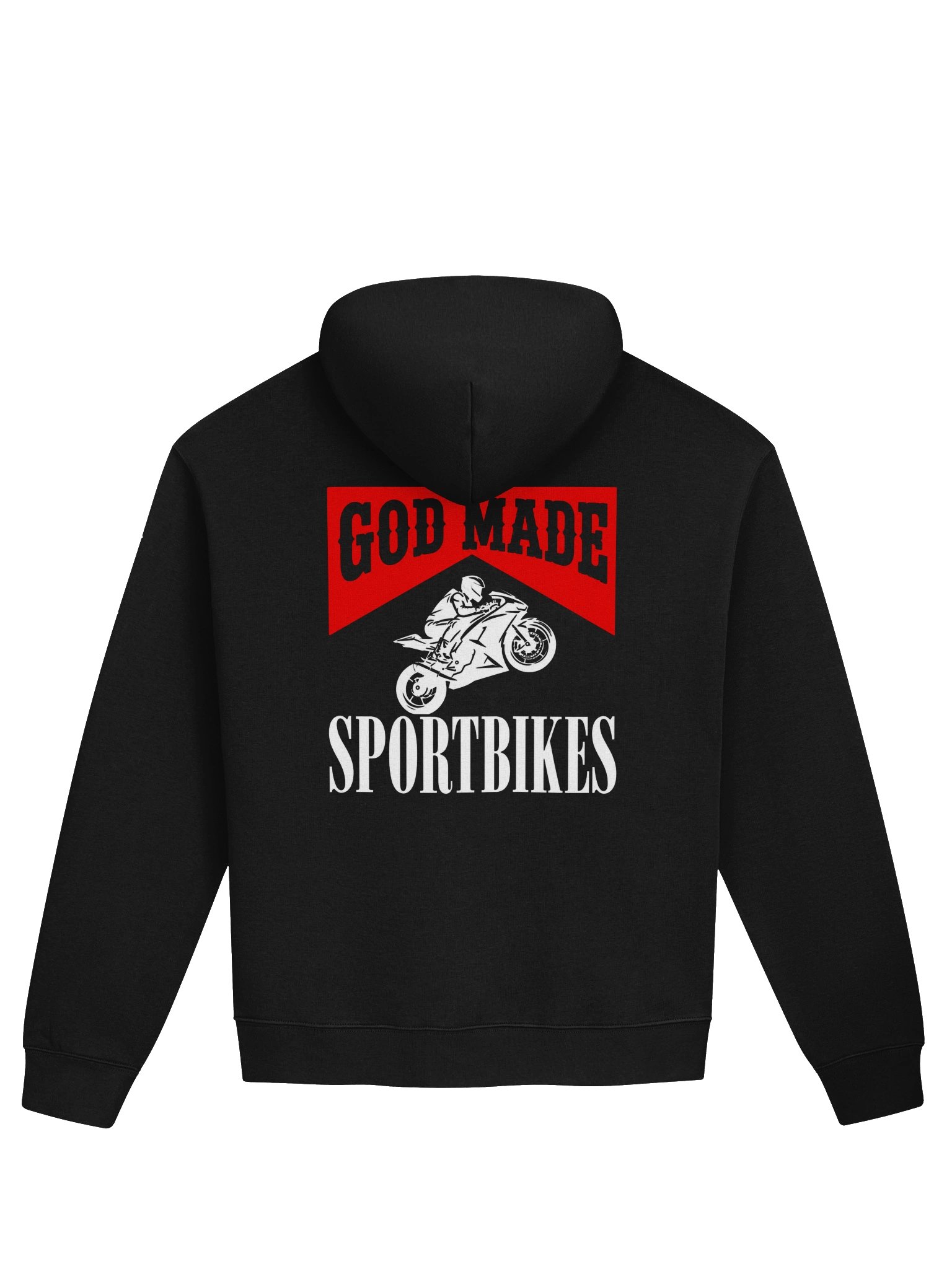 God Made Sportsbikes Hoodie product image (2)