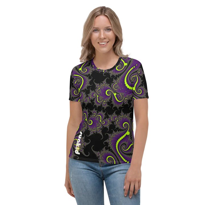 Fractal women's T-shirt - Acid Nights product image (1)