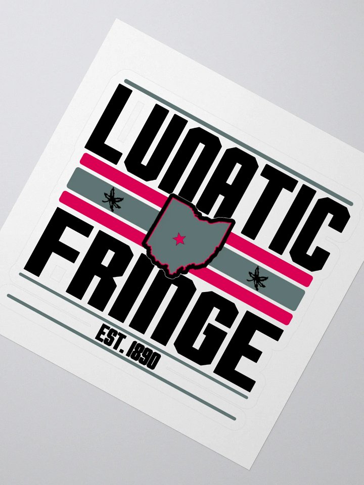 Lunatic Fringe Sticker product image (2)