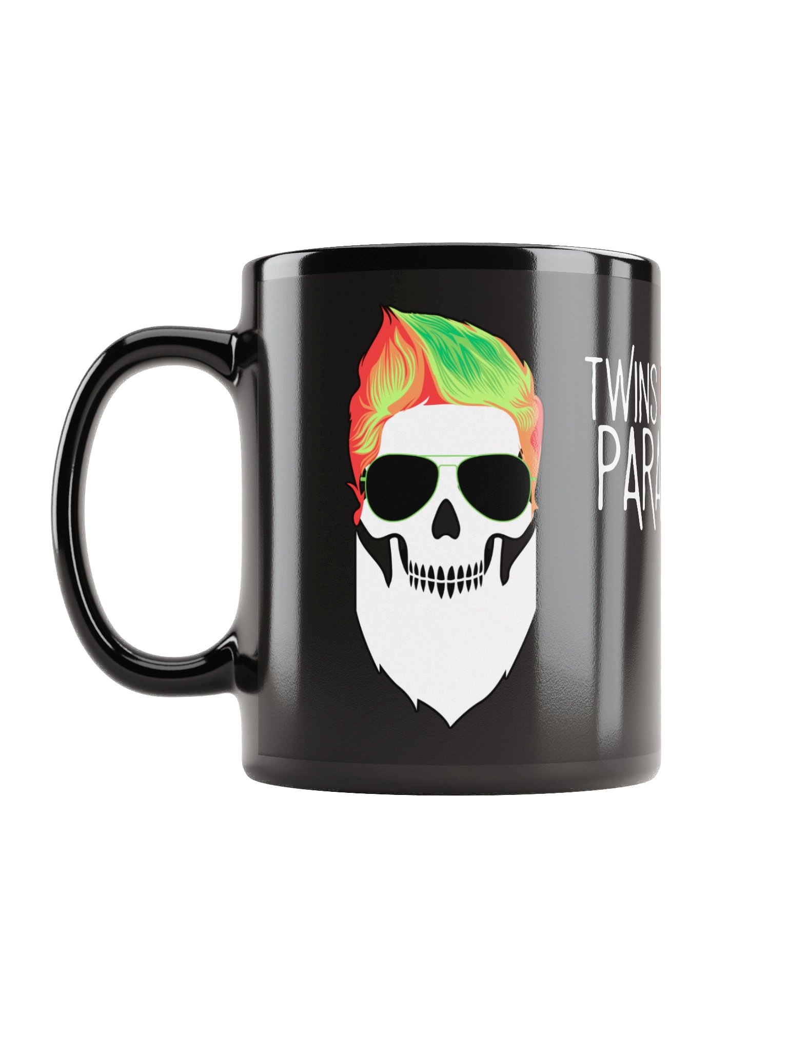 Twins Die Twice Paranormal Twin Skull Mug product image (6)