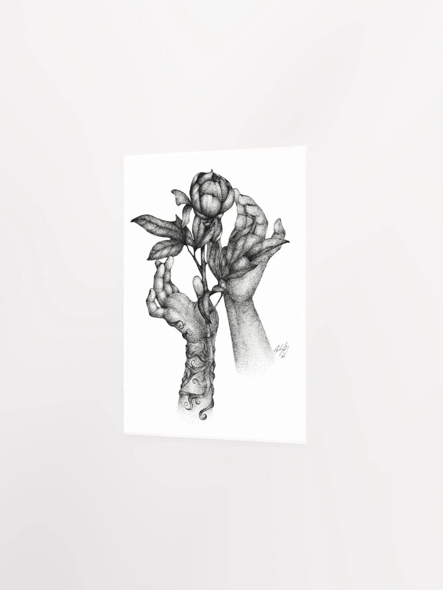 'Entangled' print product image (2)