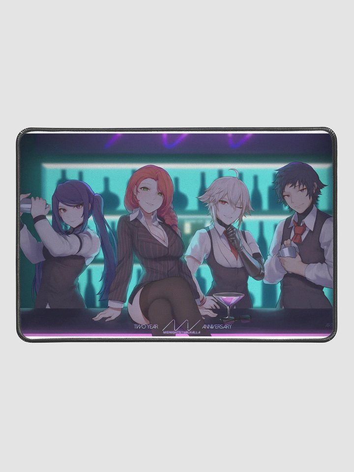 The Midnight Bar - 2 Year Anniversary Mouse Pad (12" x 18") product image (1)