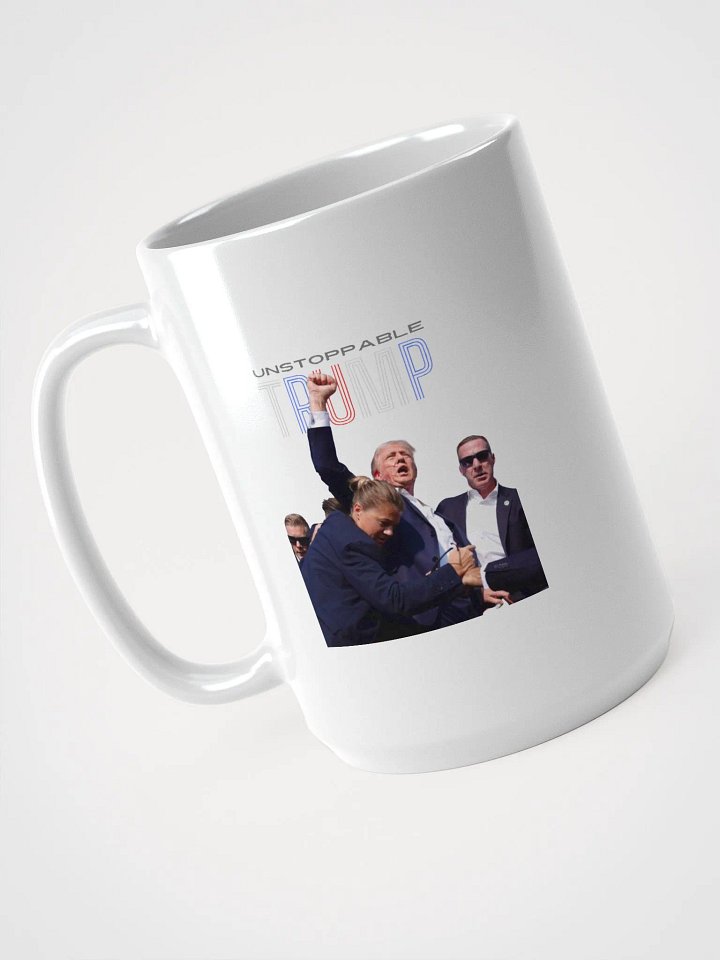 Unstoppable Trump: Fist Pumping Freedom Mug product image (1)