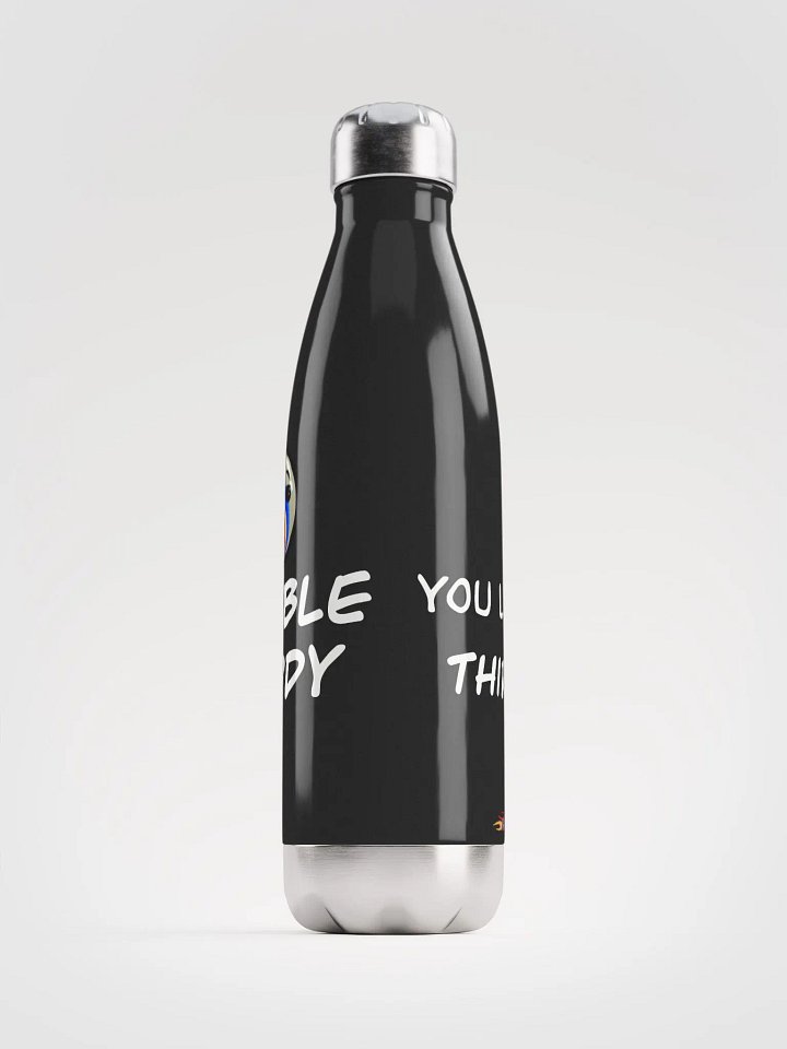 Marble Daddy Water Bottle (Black) product image (2)
