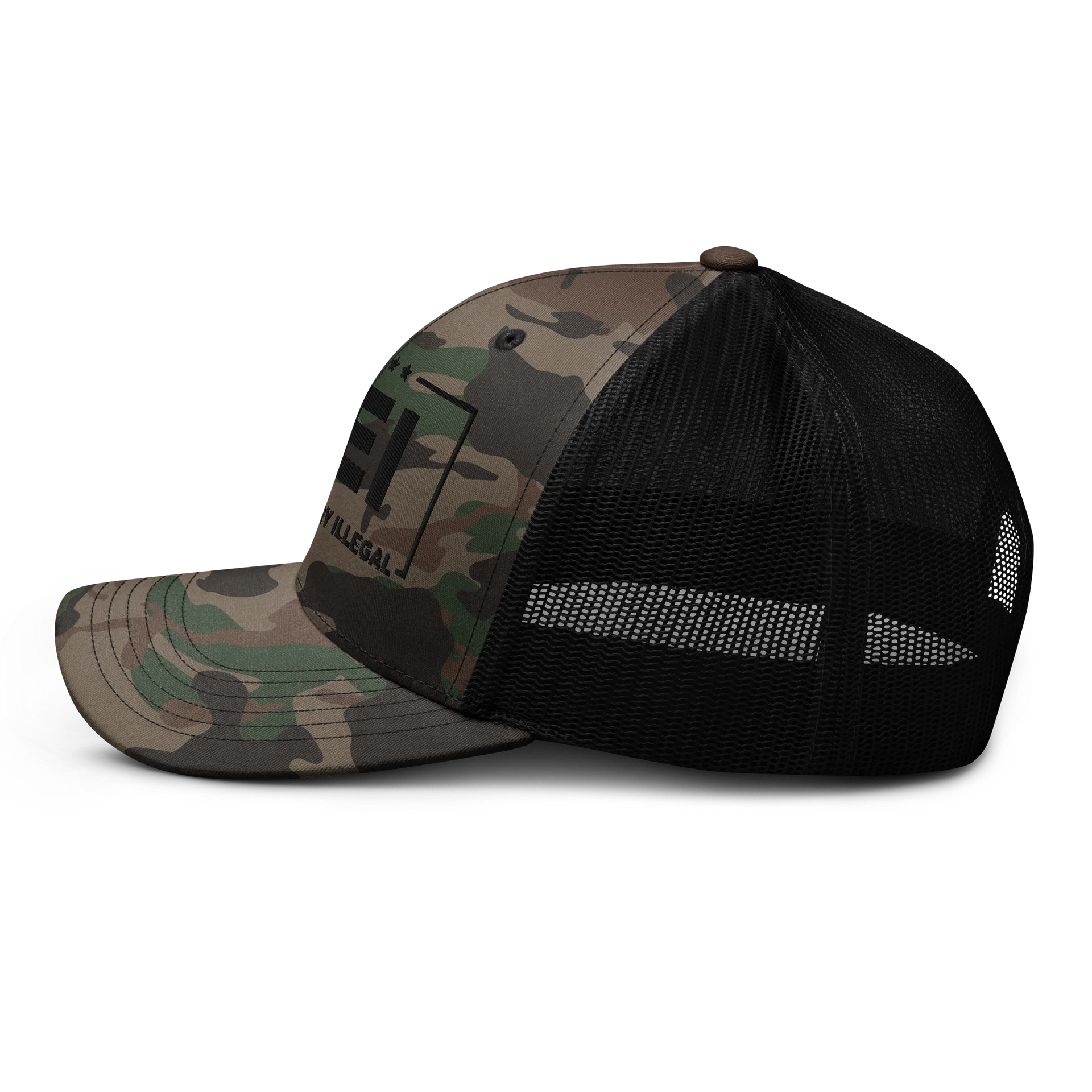 UnR DEI Camo Trucker Hat product image (3)