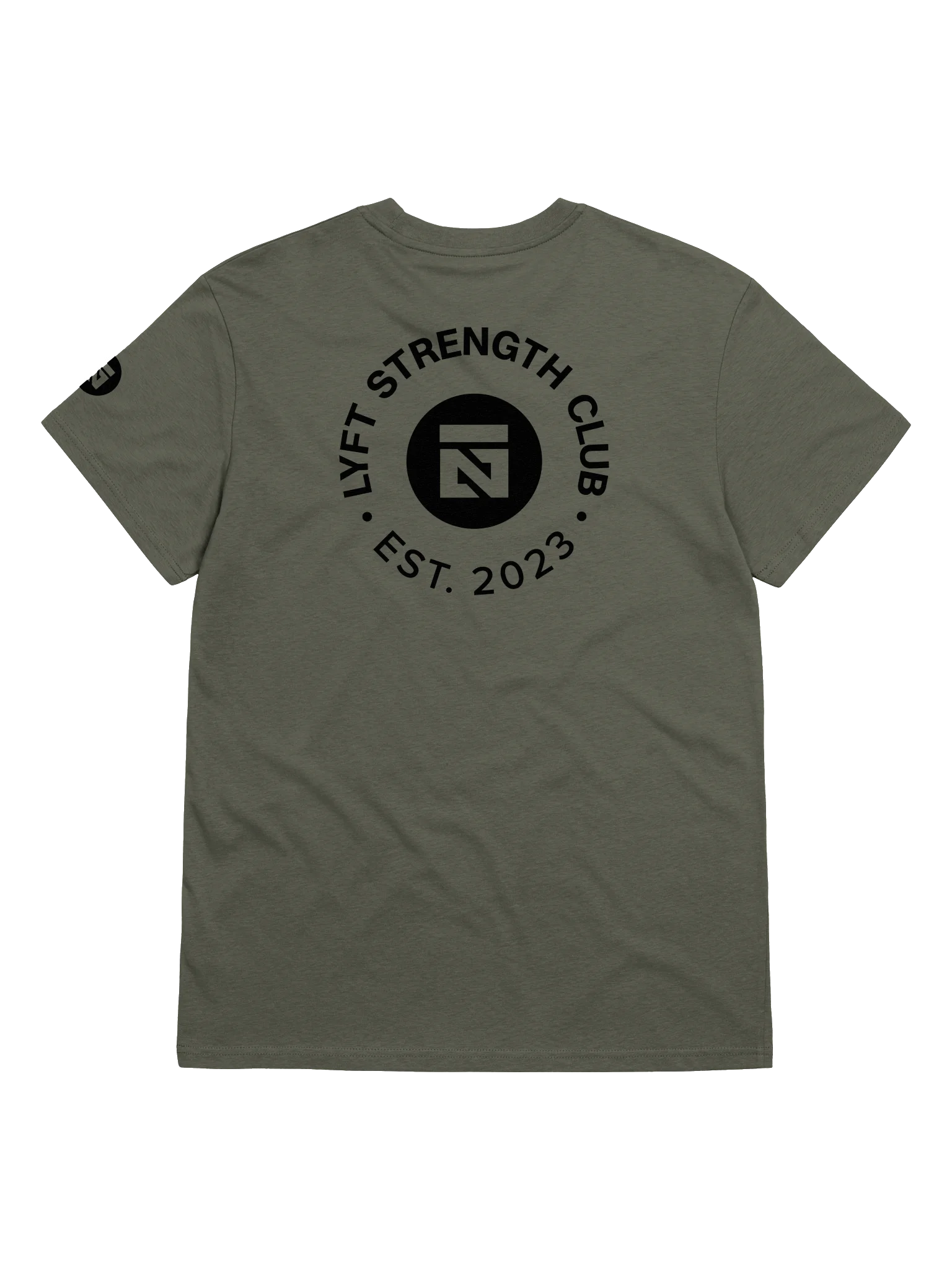 LYFT Strength Club - Stanley/Stella Organic Cotton T-Shirt (Green/Black) product image (10)