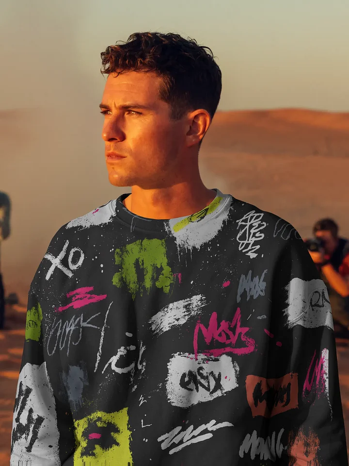 PSYCHO Collection – Cognitive Noise – All-Over Sweatshirt product image (2)