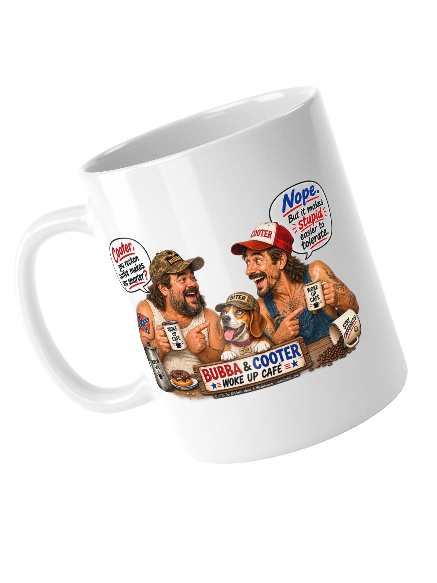 Bubba and Cooter Coffee Cup product image (5)