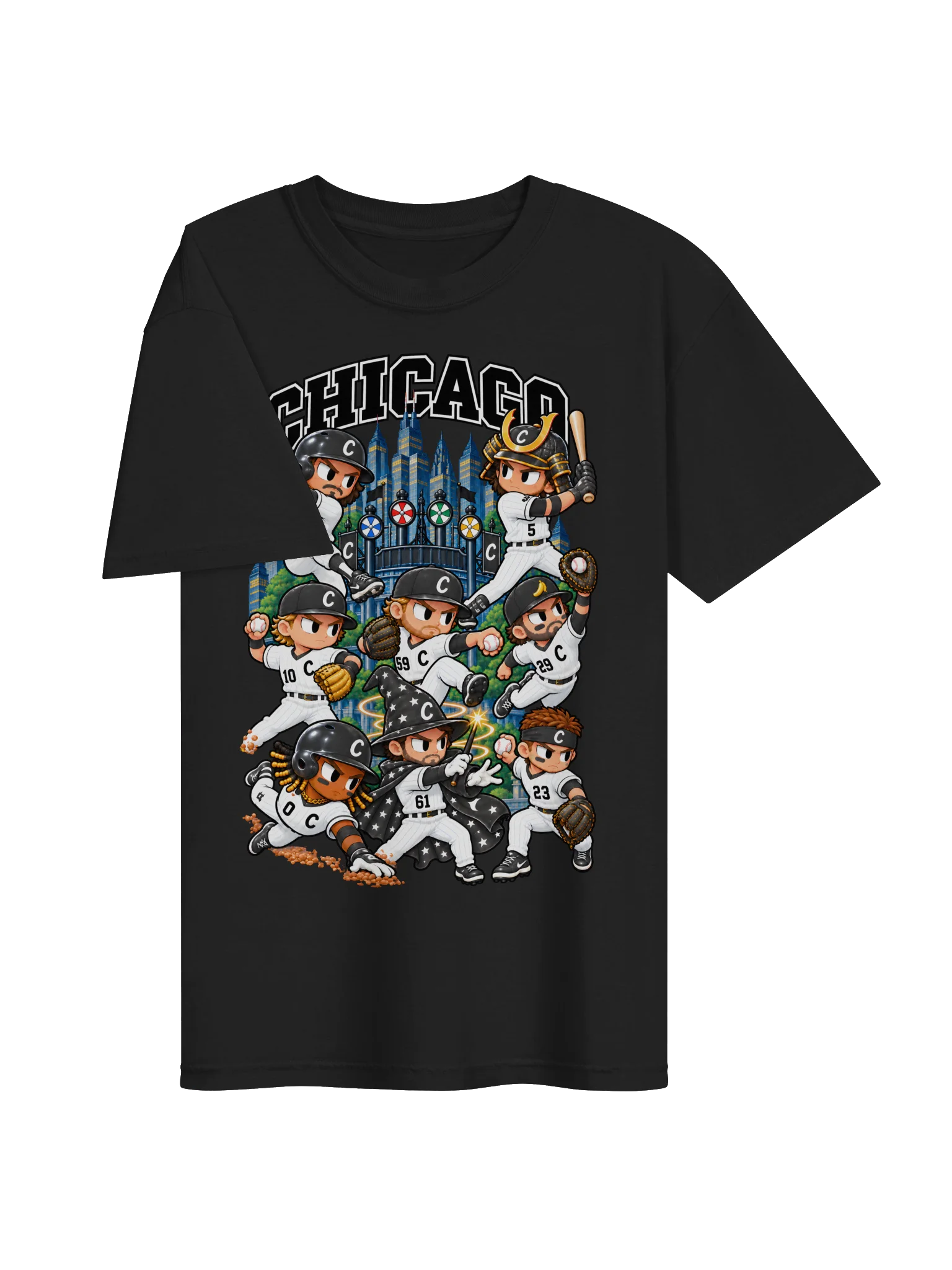 Chicago Southside Baseball Animated Player T-Shirt product image (3)