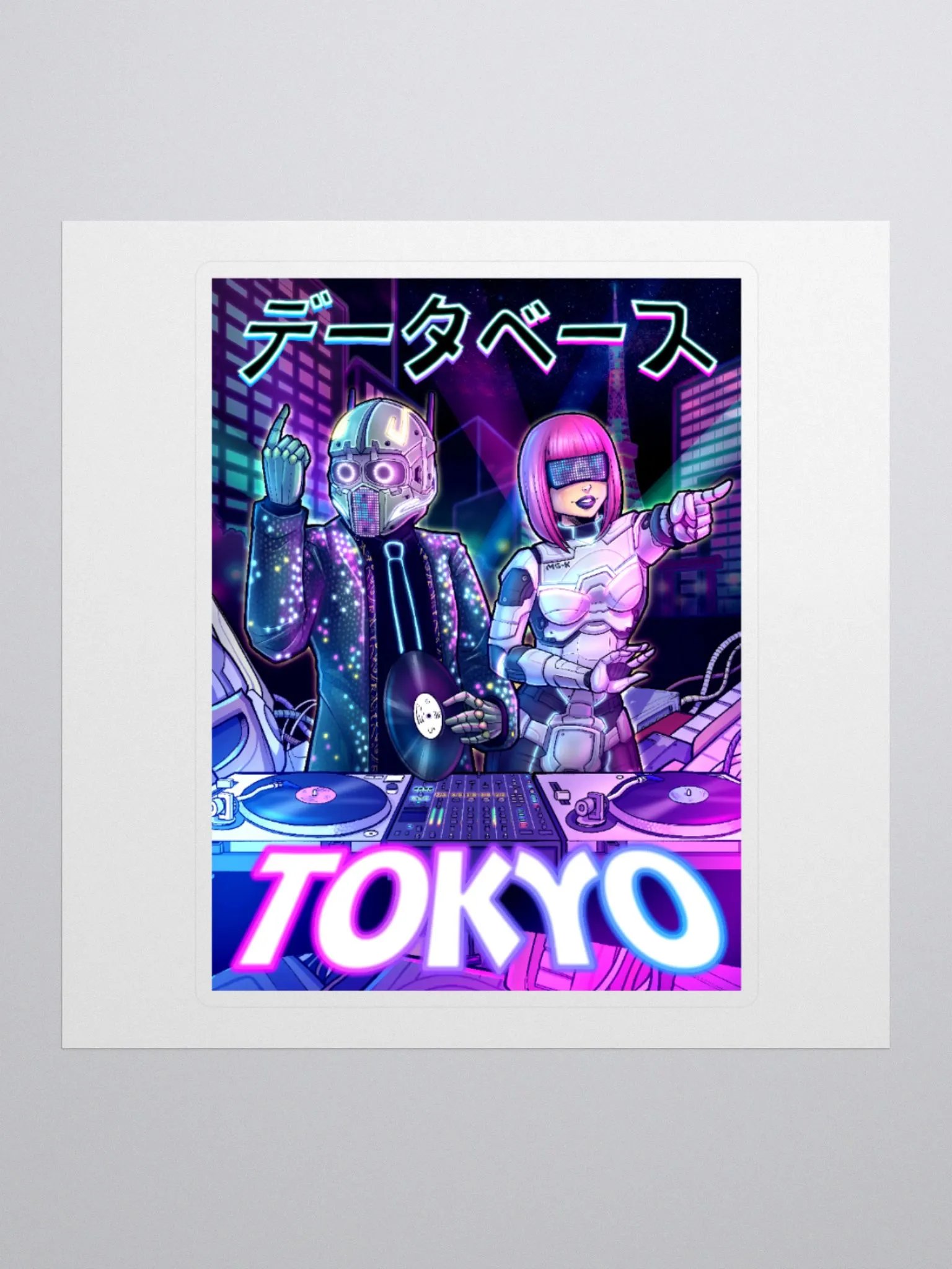 DataBaes TOKYO Sticker product image (1)