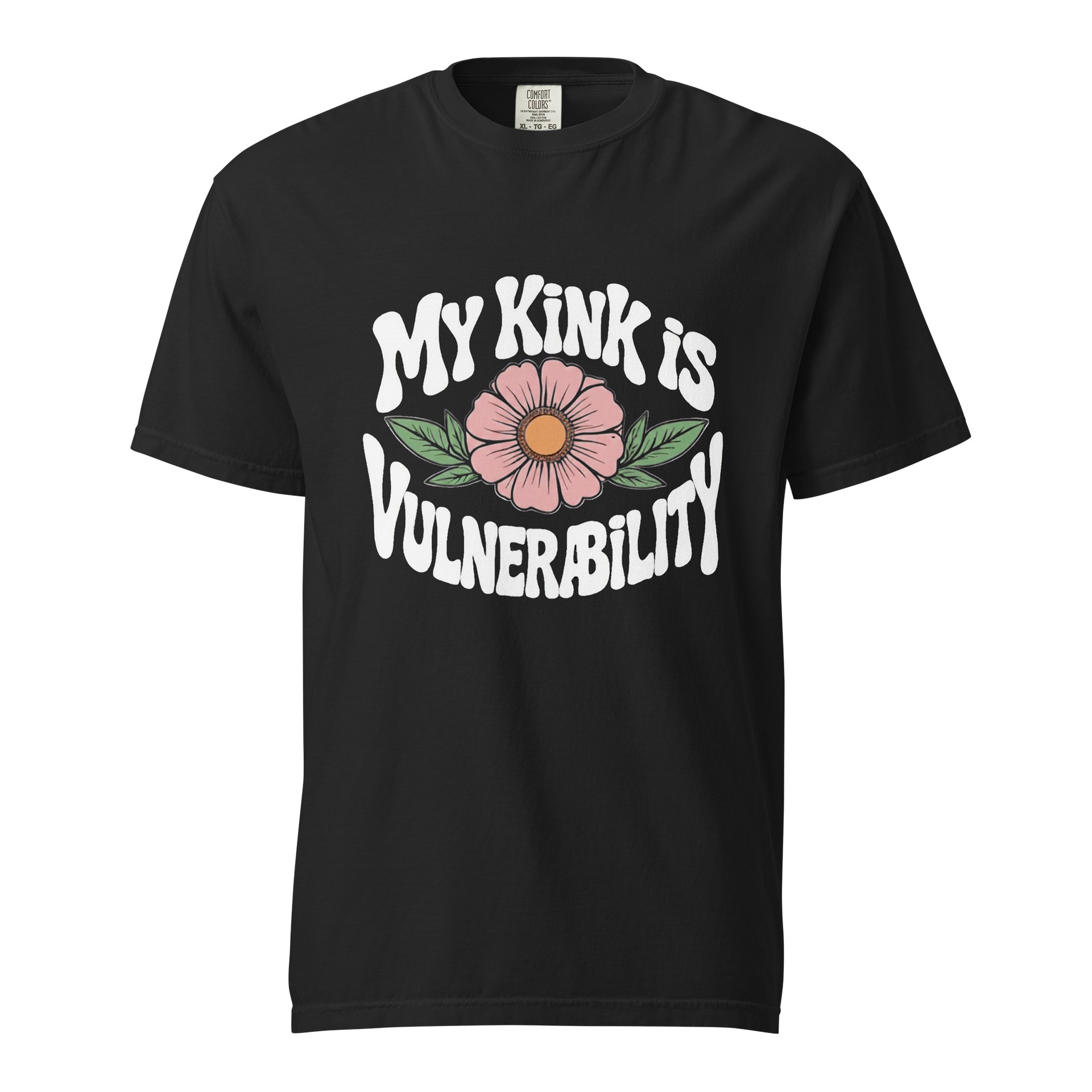 “My Kink Is Vulnerability” Black T-Shirt product image (1)