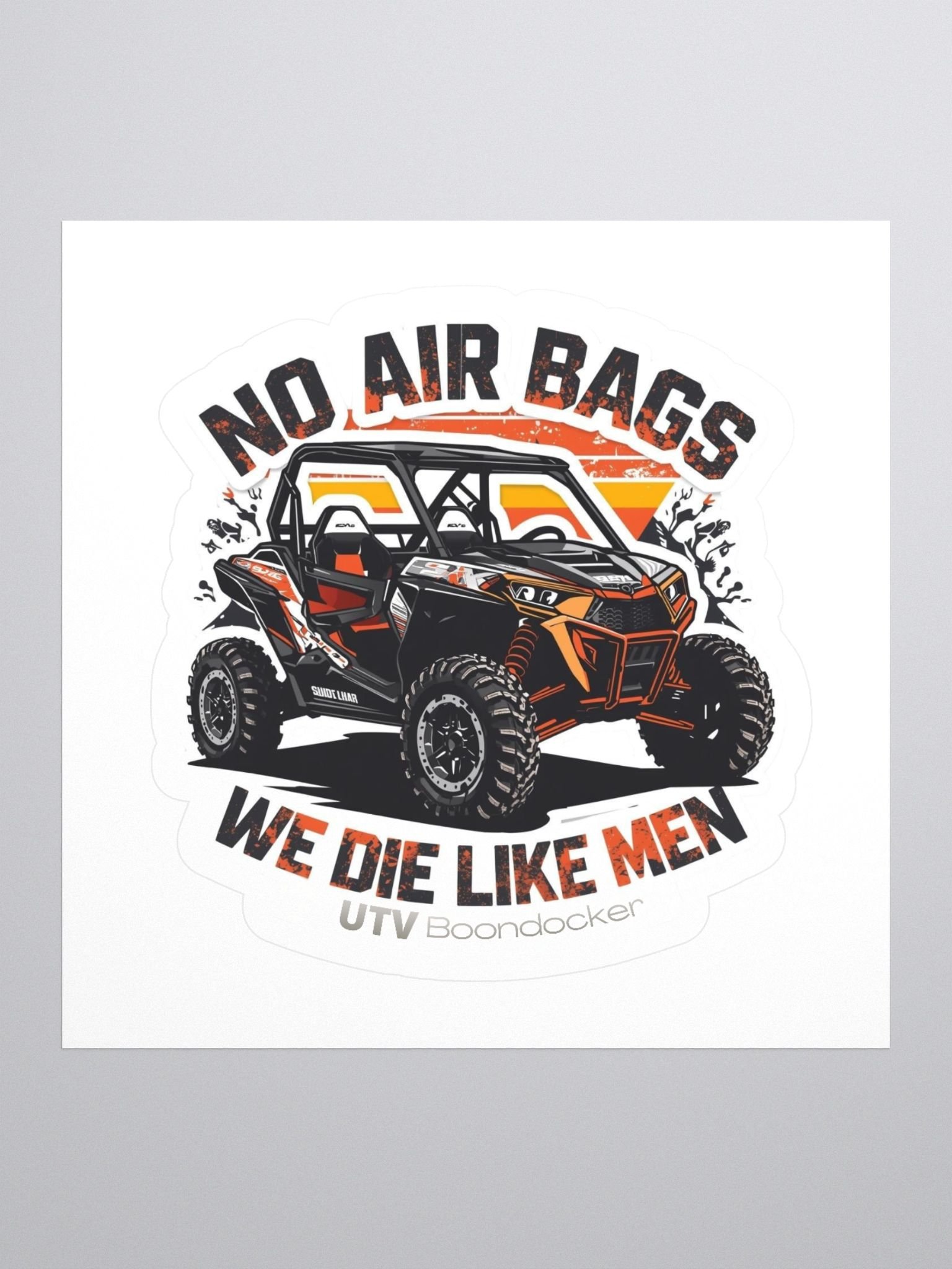 No Air Bags sticker set product image (1)