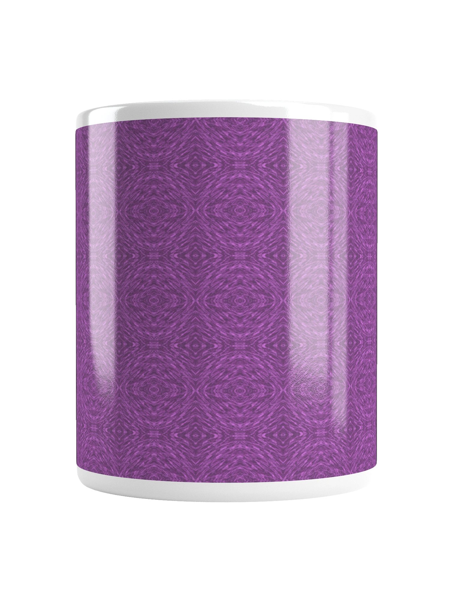 Plum Solstice – White Glossy Mug product image (3)