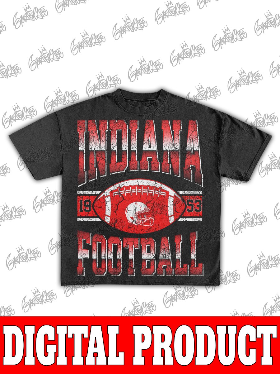 Indiana Football 1953 Vintage Commemorative Design product image (1)