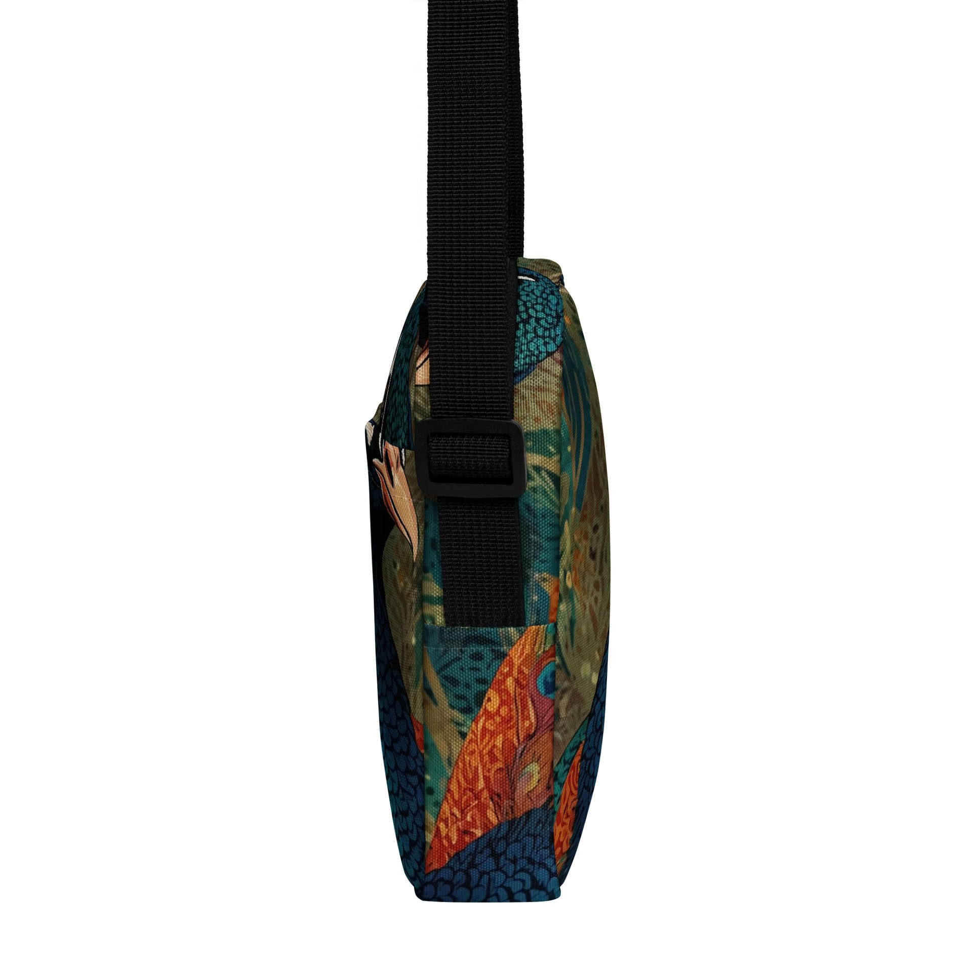 Peacock Paradise All-Over Crossbody Bag product image (4)