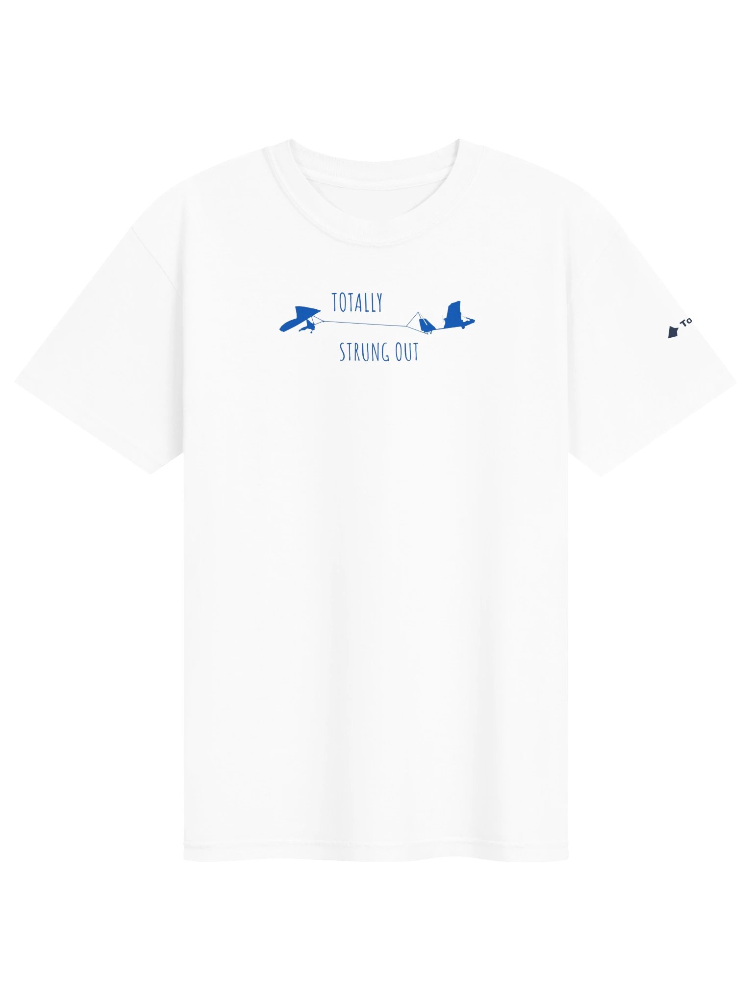 Totally Strung Out, white tee product image (1)