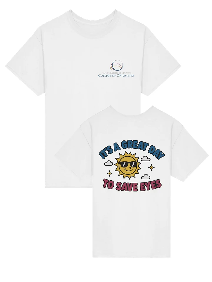 SUNY Optometry - "Great Day to Save Eyes" T-Shirt product image (1)