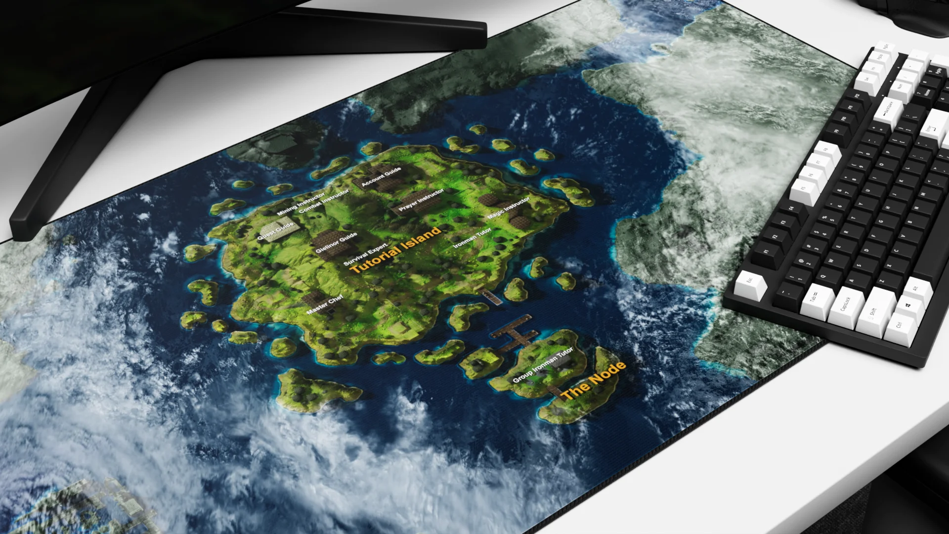 Detailed Tutorial Island Desk Mat product image (4)