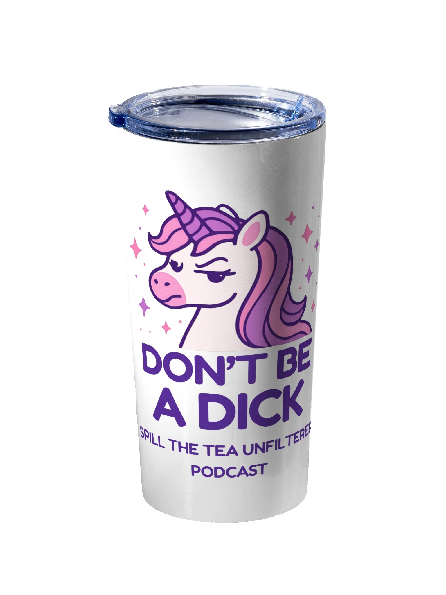 Don’t Be a Dick Unicorn Tumbler product image (2)