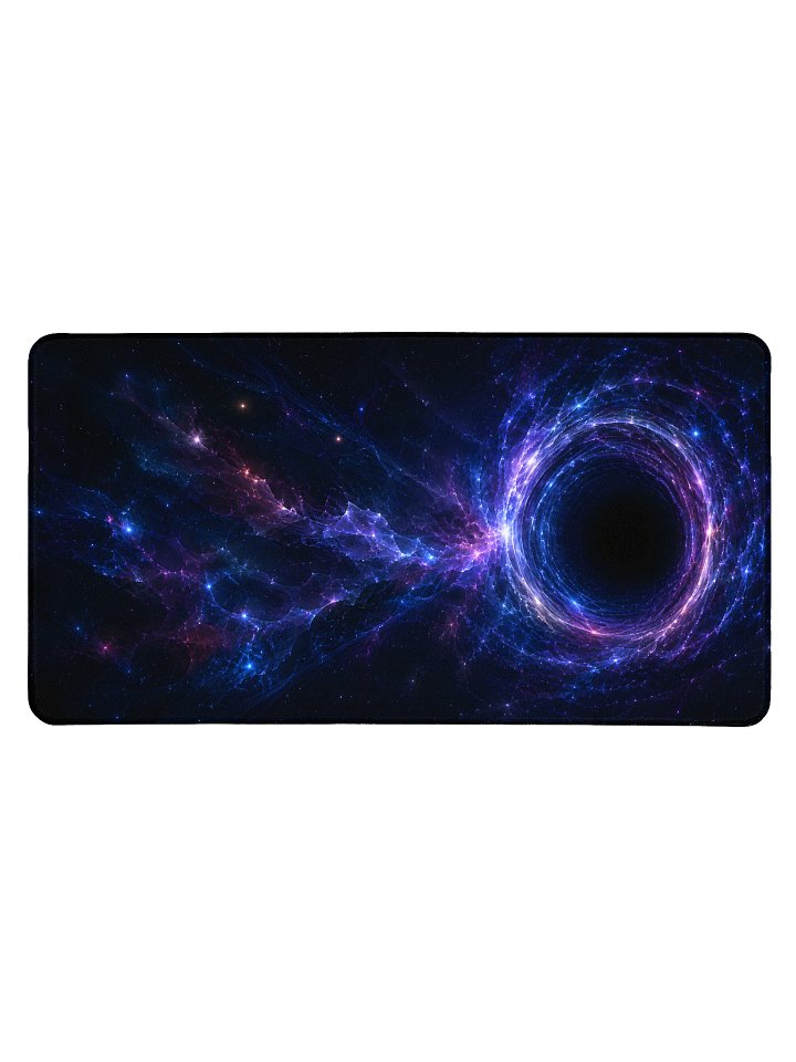 Wormhole 15.5" x 31.5" Desk Mat Mouse Pad - Frequency Tuning product image (1)
