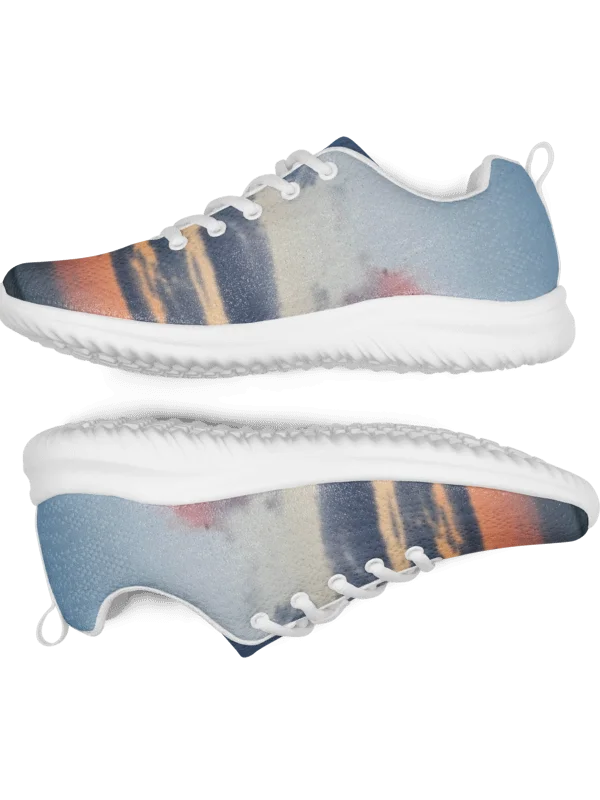 Pastel Sunset Women's Athletic Shoes product image (3)