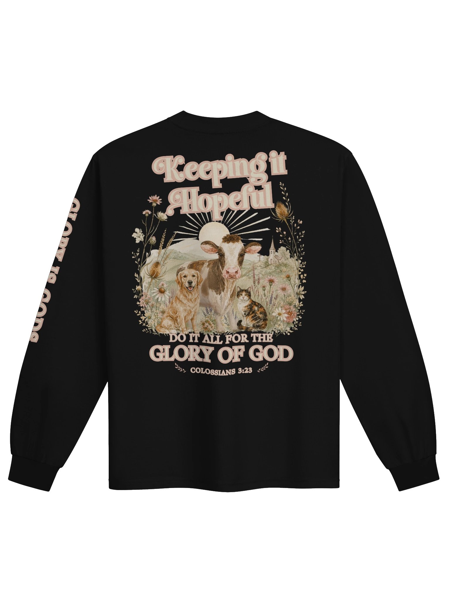 Glory of God Premium Heavyweight Long-Sleeve Tee product image (2)