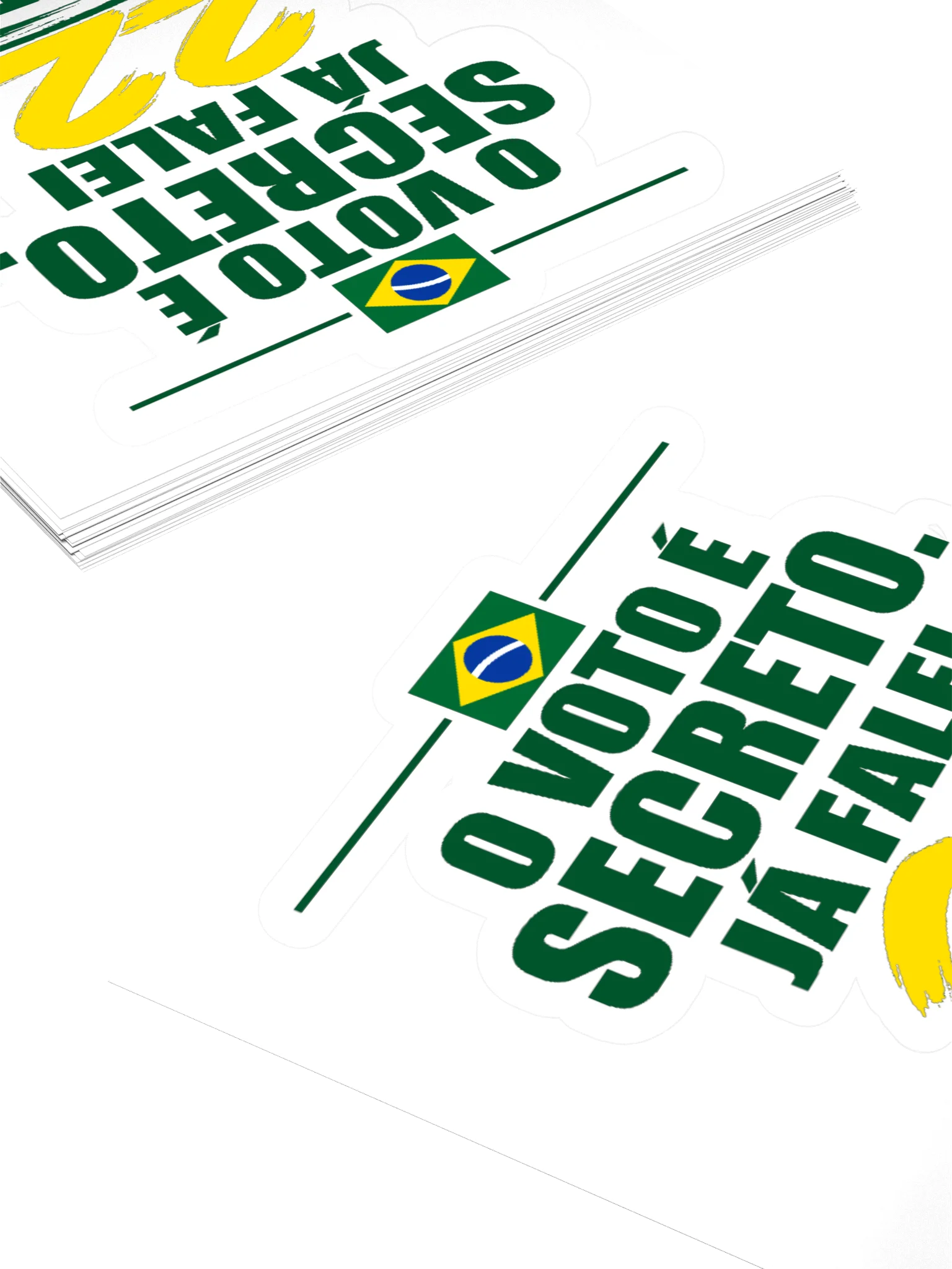 O Voto é Secreto Sticker | Adesivo product image (4)
