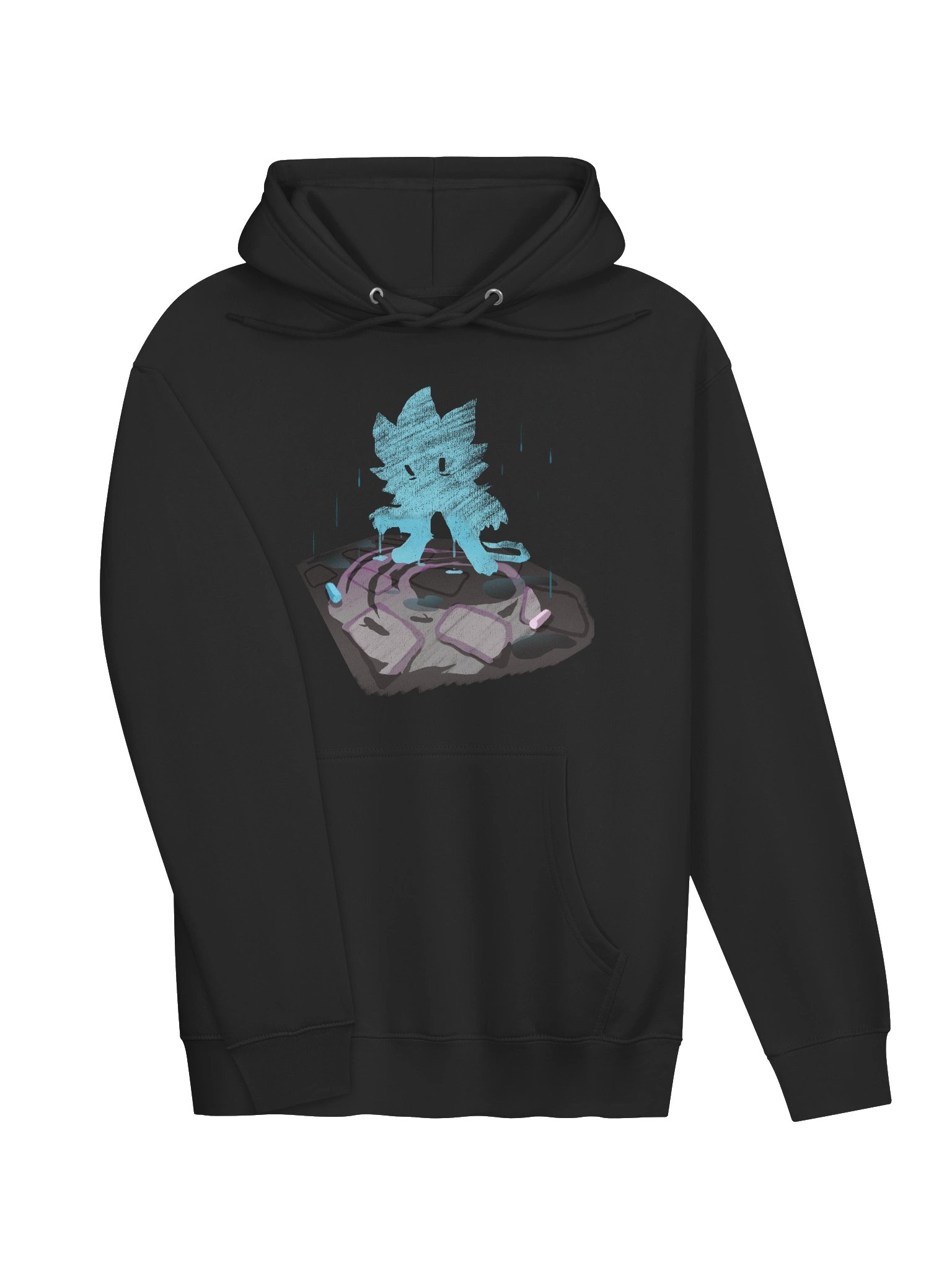 Minty Chalk Drawing Pullover product image (3)