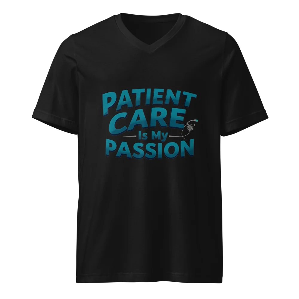 Passion for Patient Care V-Neck Tee product image (1)