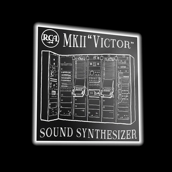 RCA MKII "Victor" Wall Art Poster (Vintage Synthesizer 1957) product image (1)