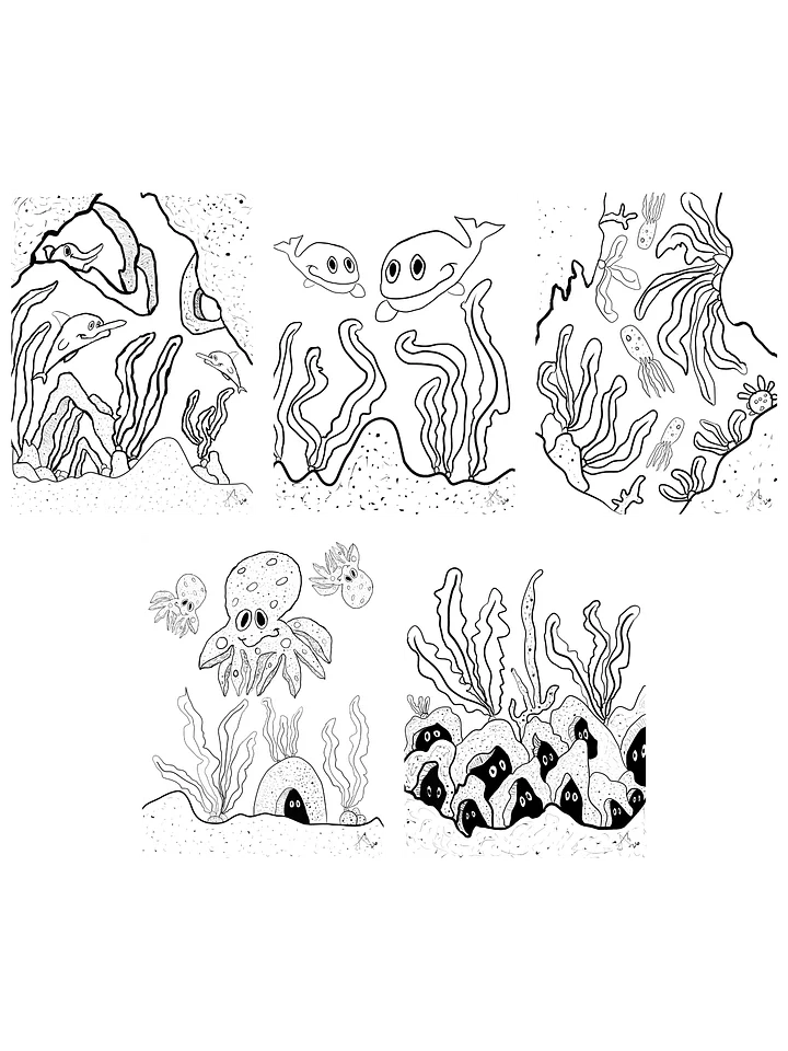 TSStechAngel's World Coloring Bundle 3 product image (1)