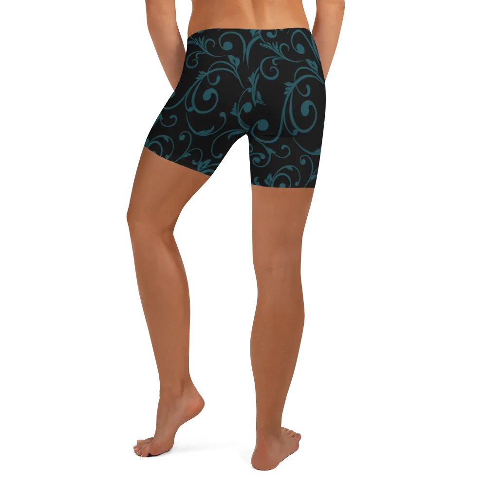 Dark Teal Activewear Shorts product image (4)