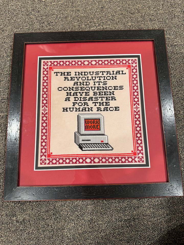 Industrial Society Sampler with 'Work More' Screen product image (2)