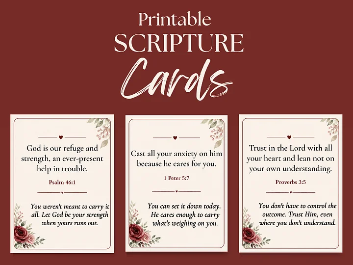 Whisper With God : 30 scriptures cards product image (1)