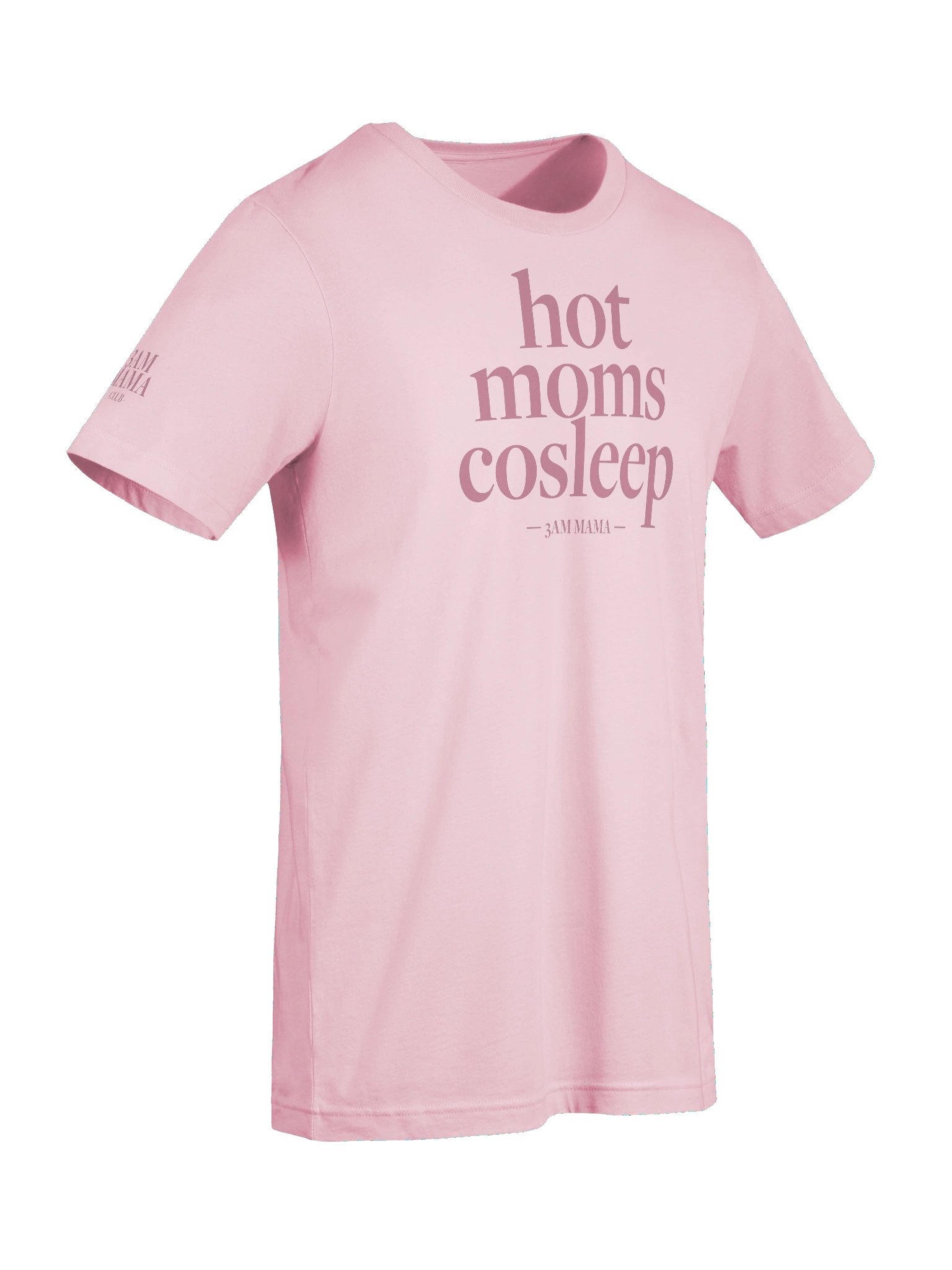 Hot Moms Cosleep Tee - Pink/Mauve product image (7)