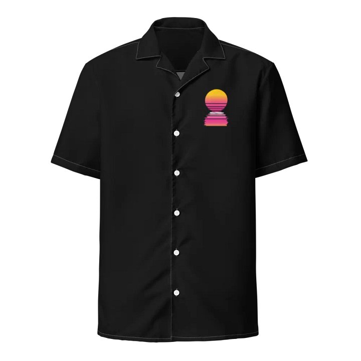 Sun Button Down Black product image (1)