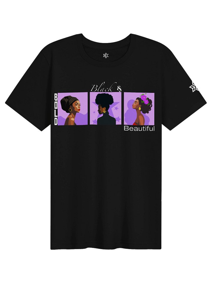 Bold Black Beautiful Icons Tee product image (1)