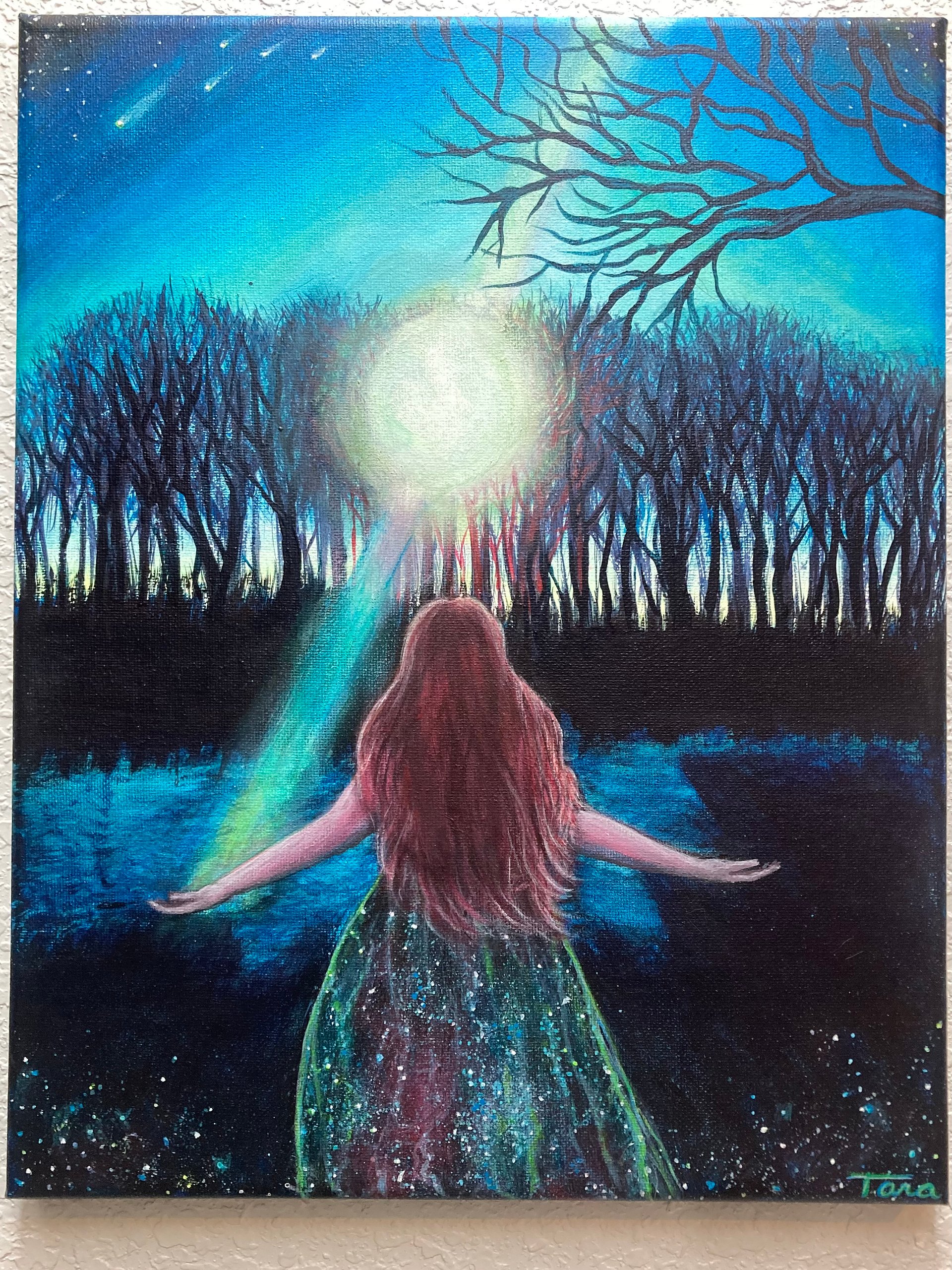 Twilight Woods, Original Acrylic Painting product image (2)