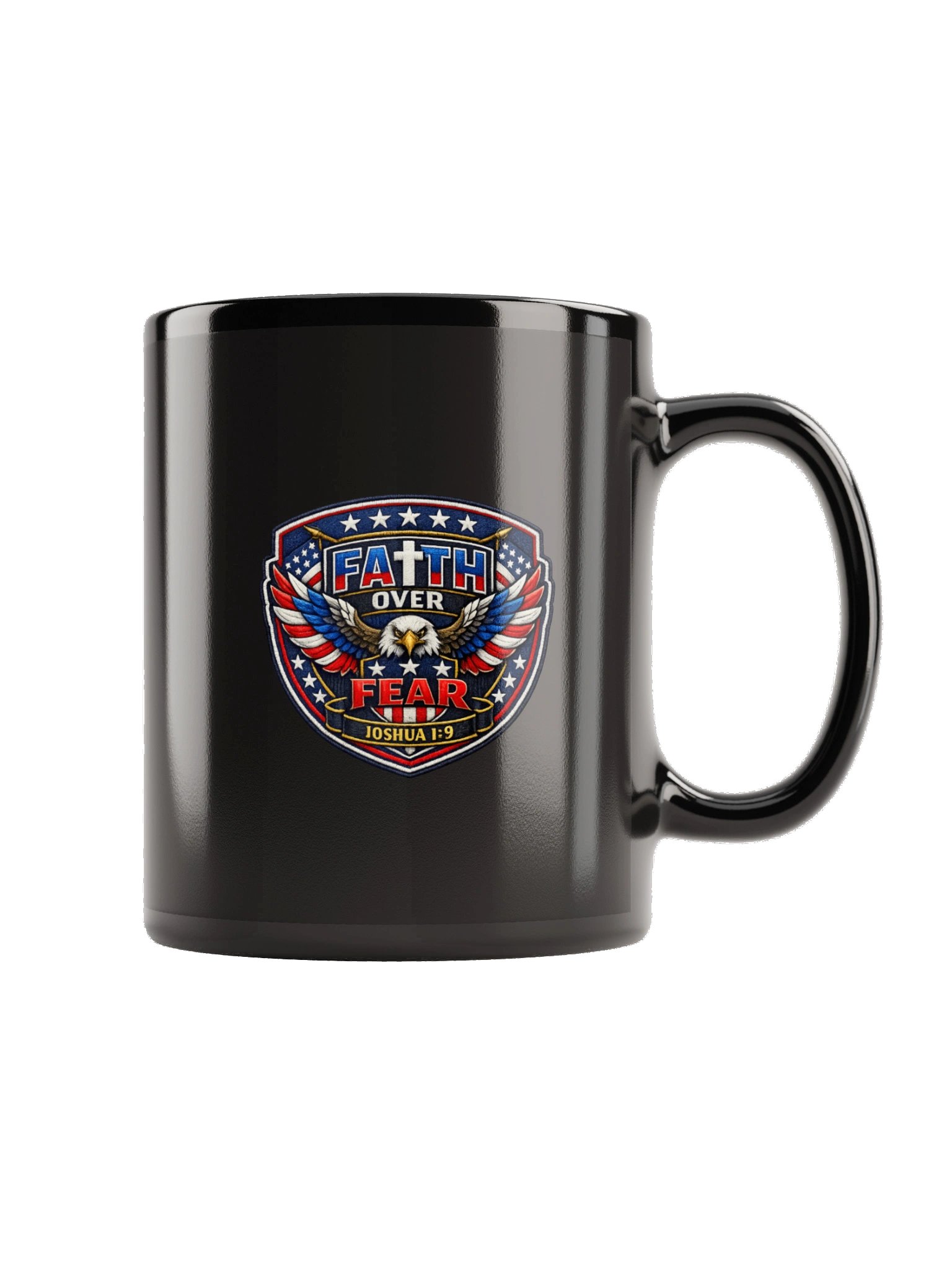 Faith Over Fear Eagle Mug product image (5)