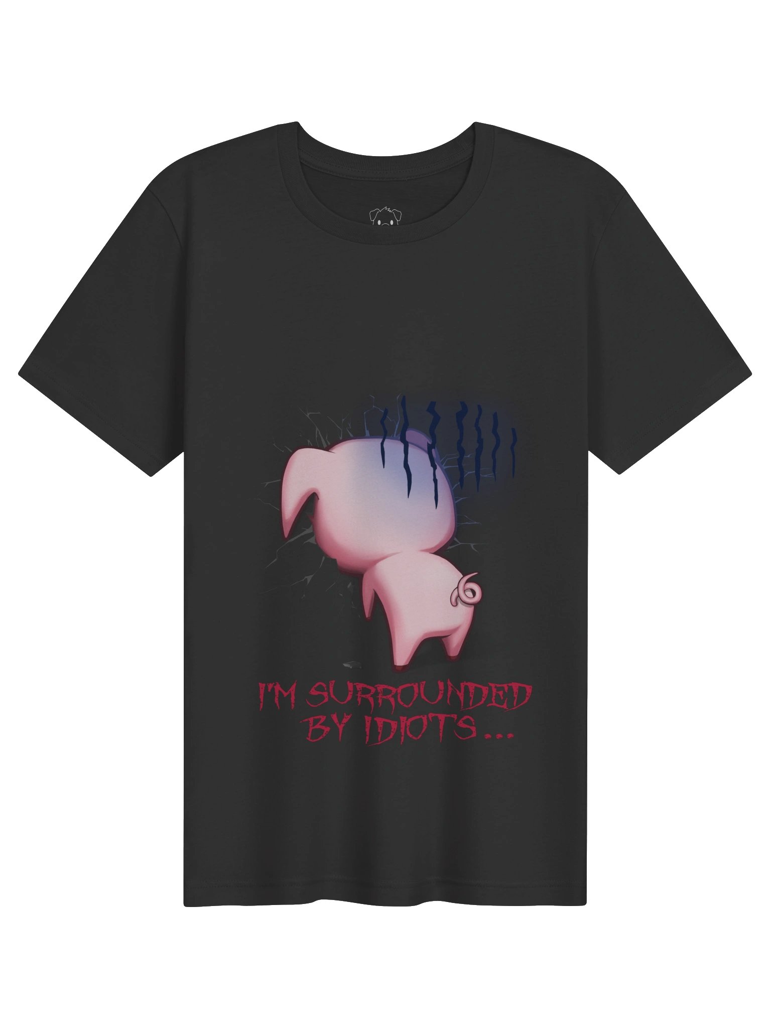 Only idiots Tee product image (1)