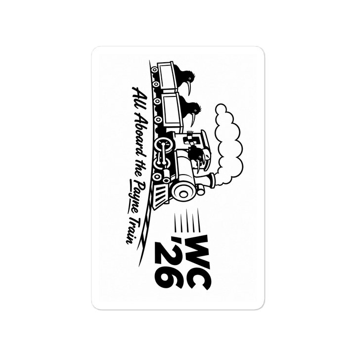 'All Aboard the Payne Train' Vinyl Sticker product image (2)
