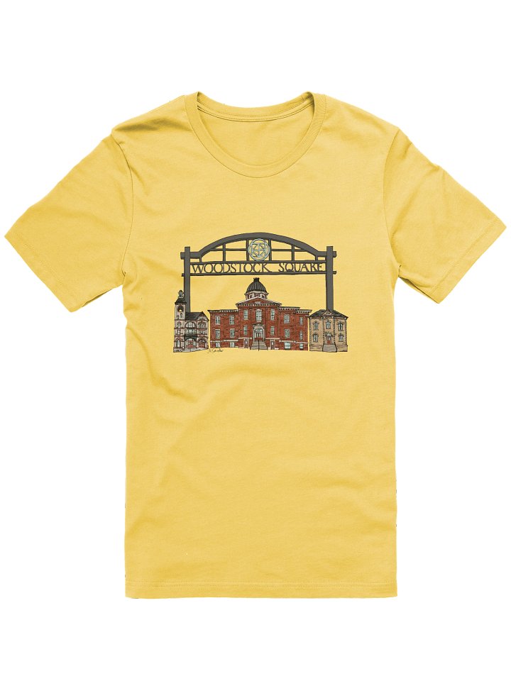 FOTOC Woodstock Skyline - Woman's T - yellow gold product image (1)