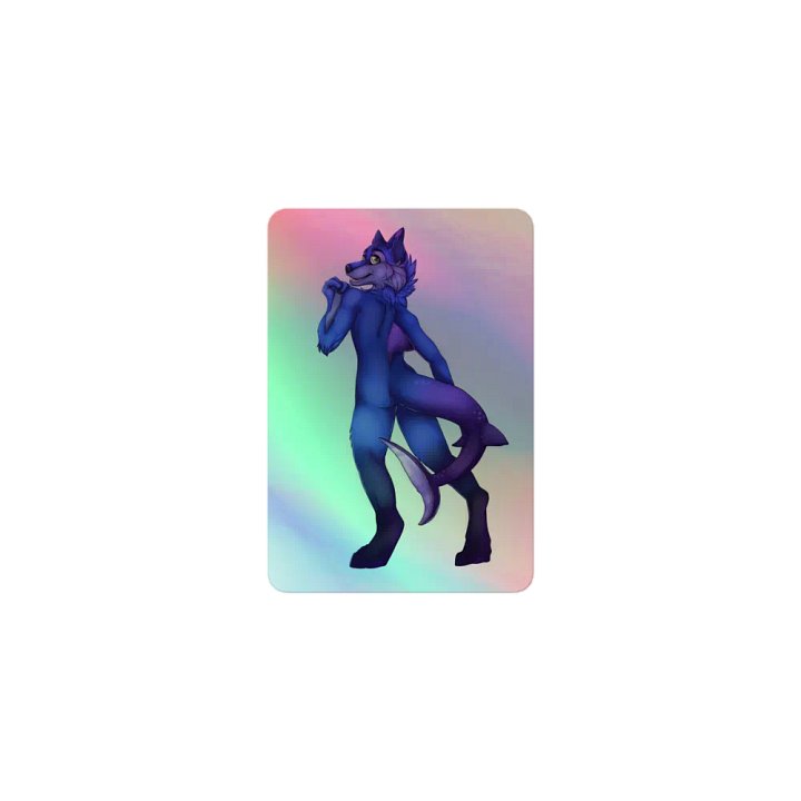jaws holo sticker product image (1)