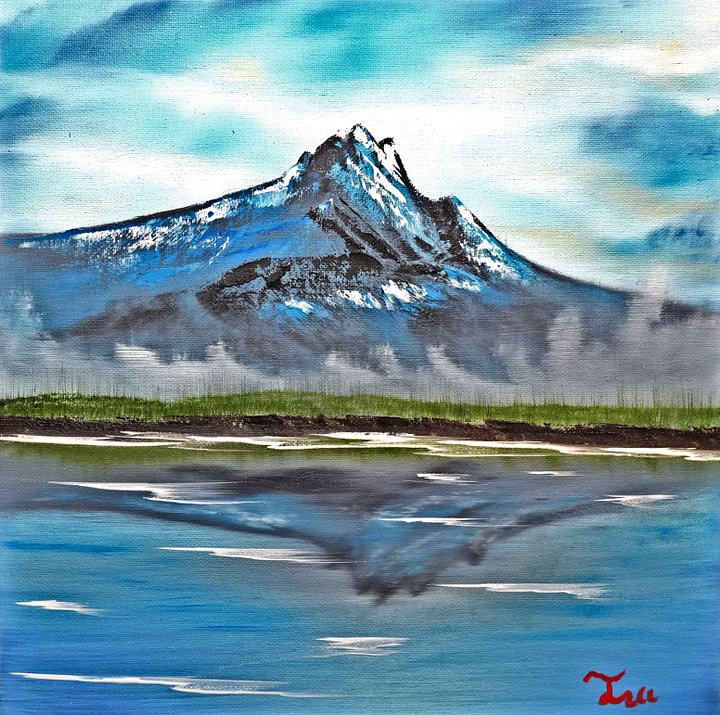The Stil Mountain (Original) 12x12 Canvas product image (1)