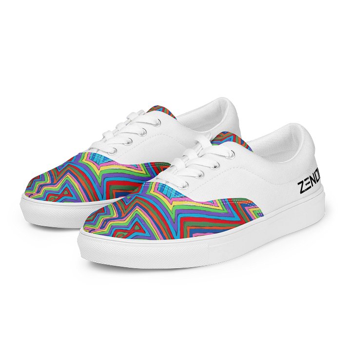 Cosmic Abyss Women's Lace-Up Canvas product image (2)