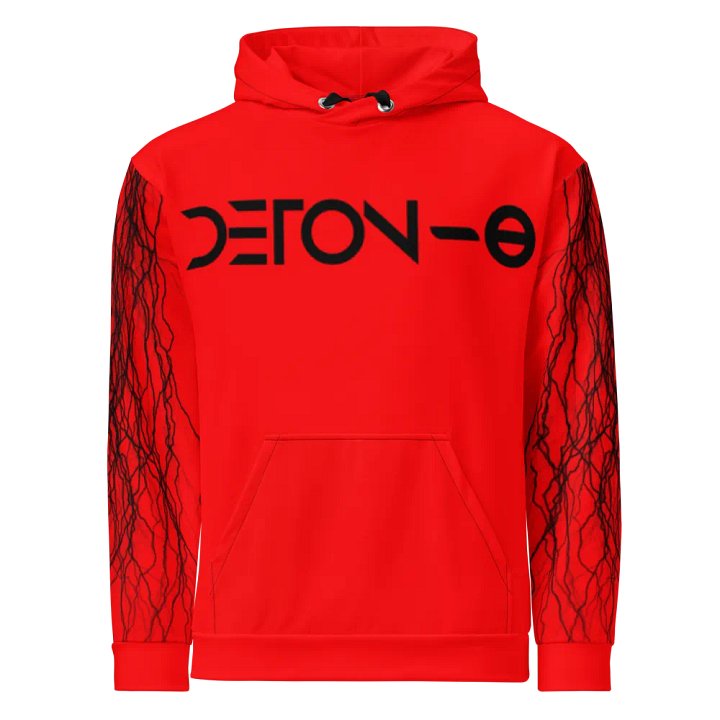 Deton-8 Lightening Red Hoodie product image (1)