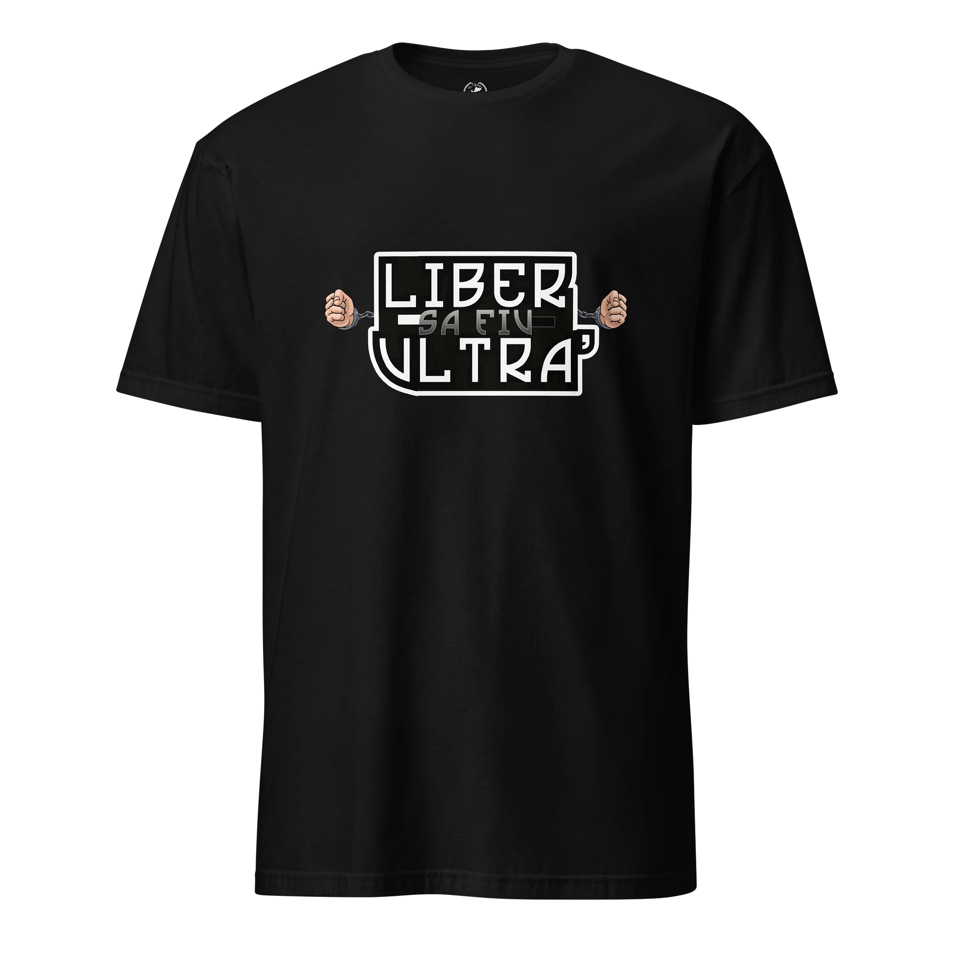 Tricou Liber să Fiu Ultra' || Alb și Negru product image (1)