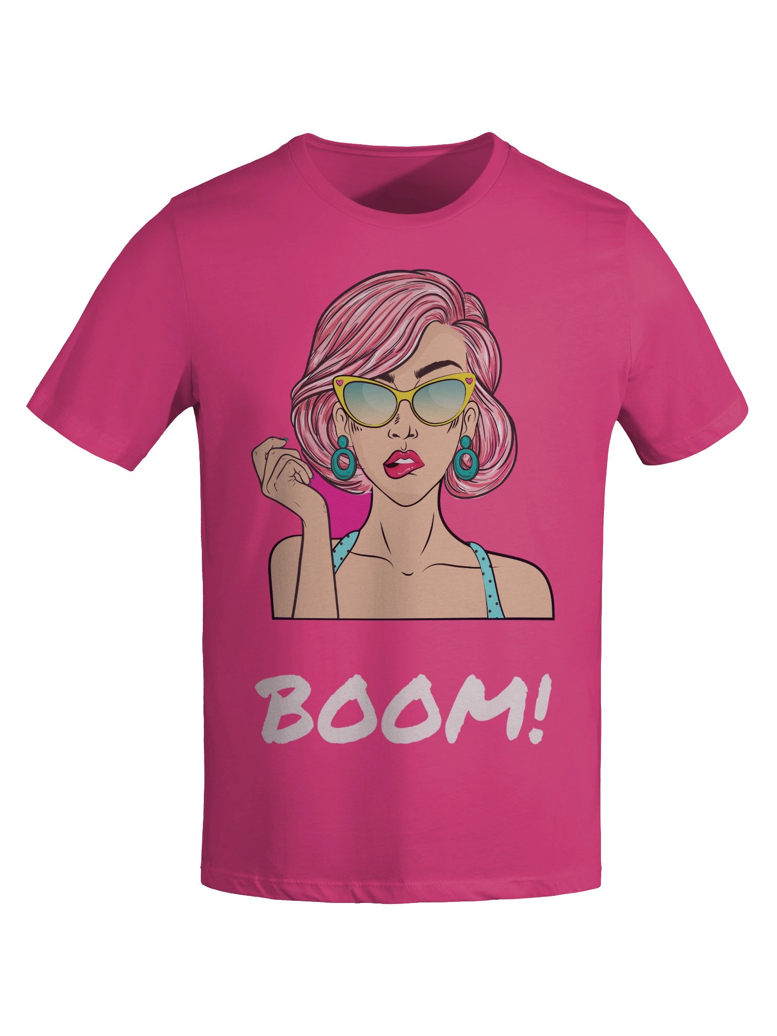 Boom Babe Pop Art Women's Tee product image (3)