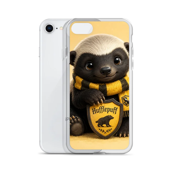 Hufflepuff Badger Clear iPhone Case product image (55)